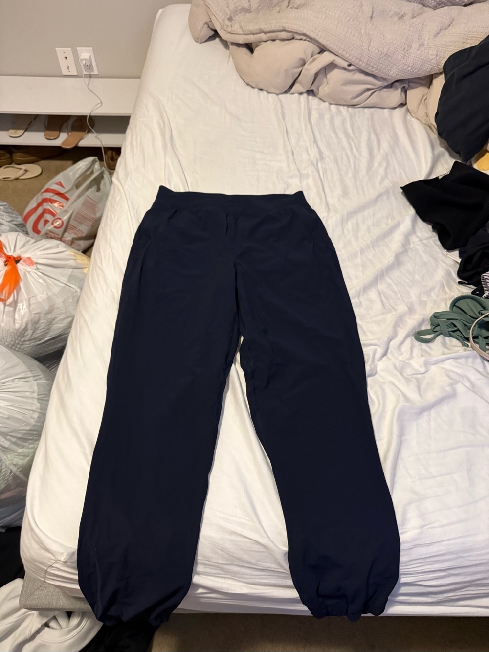 lululemon athletica Navy Blue Track Joggers